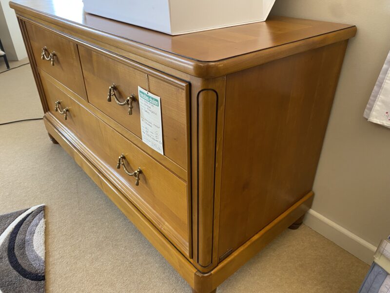 Commode pantalonnière merisier