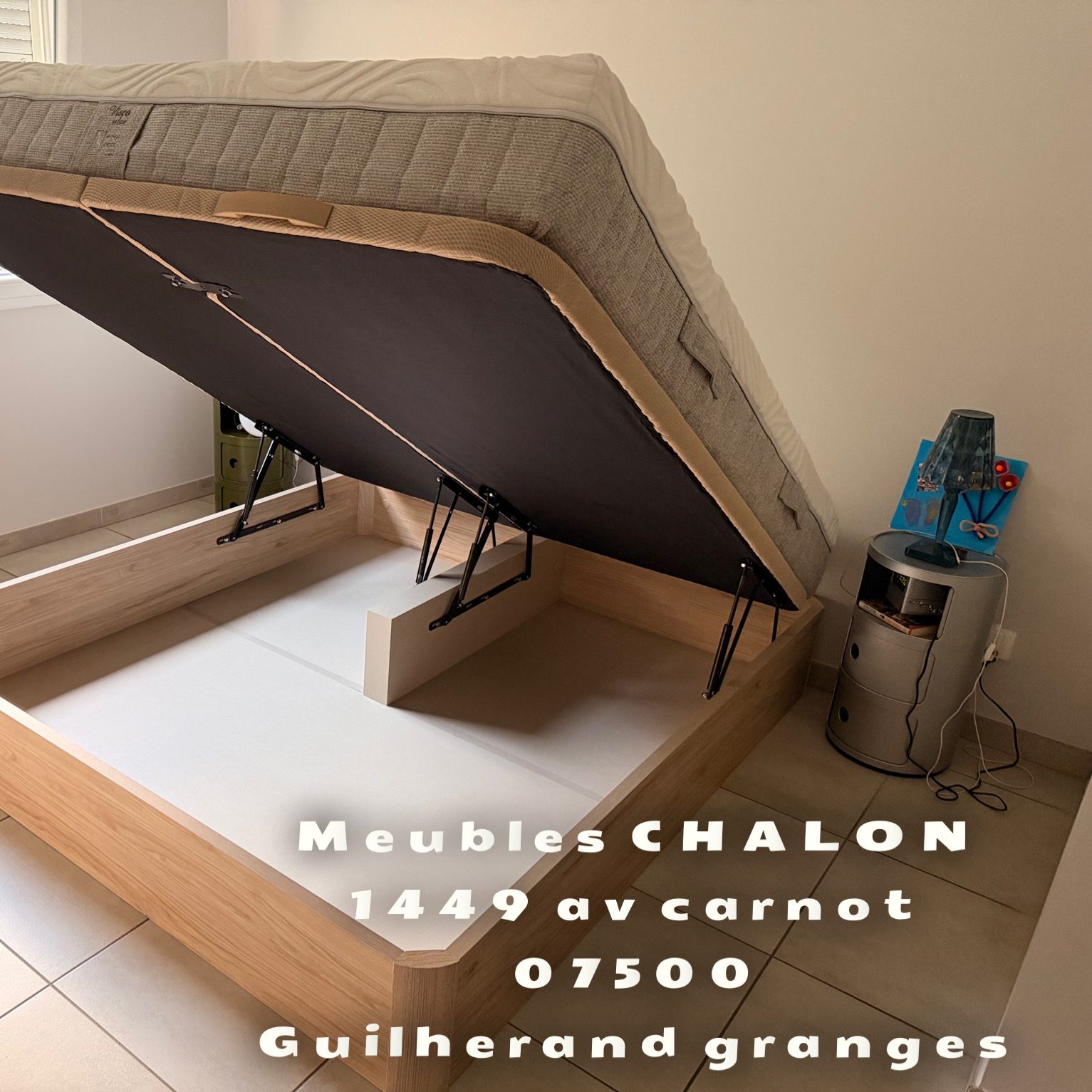 Lit coffre YECOL 180 x 200 meubles chalon 07500 26000 (1)