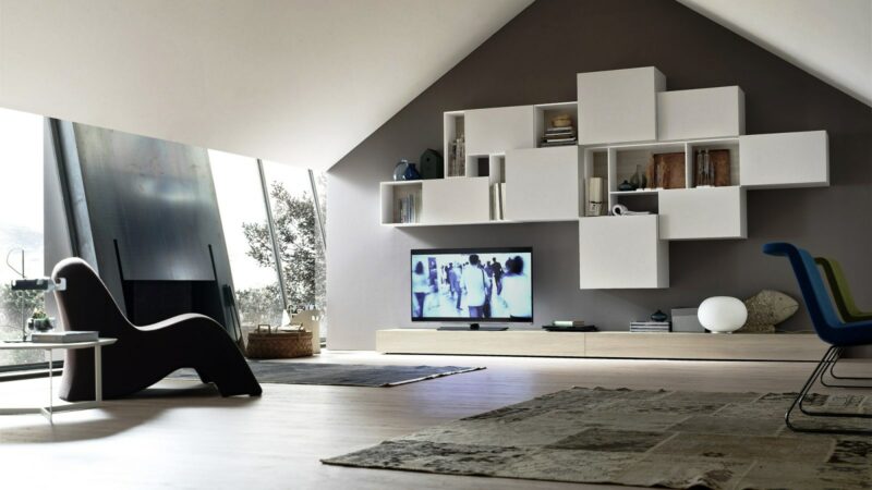 Modulable contemporain orme laqué meubles chalon réalisable en de multiples dimensions et laques