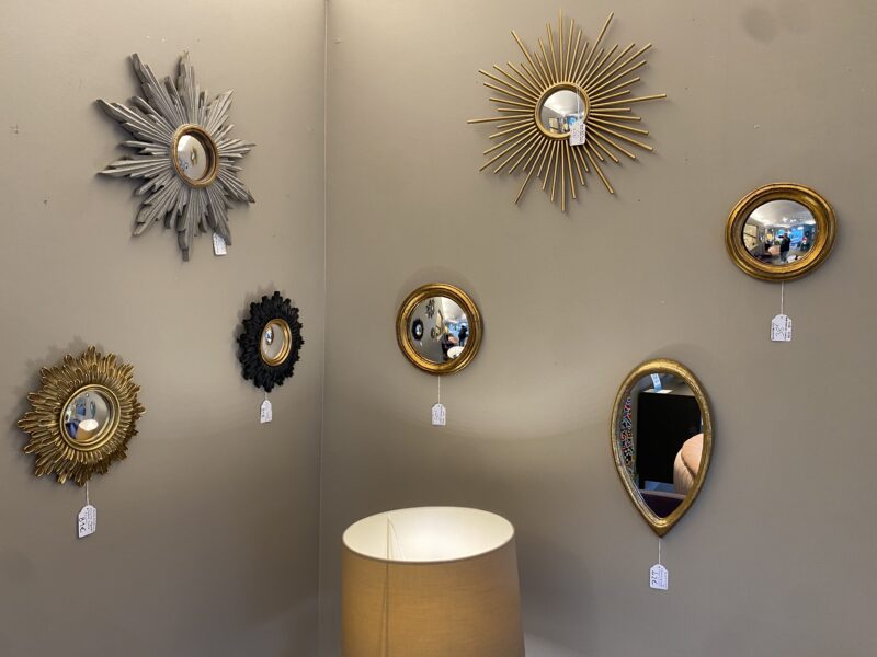 Mise en ambiance de miroirs