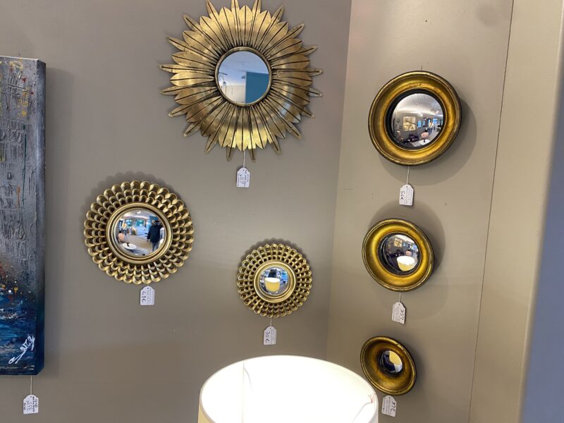 Mise en ambiance de miroirs