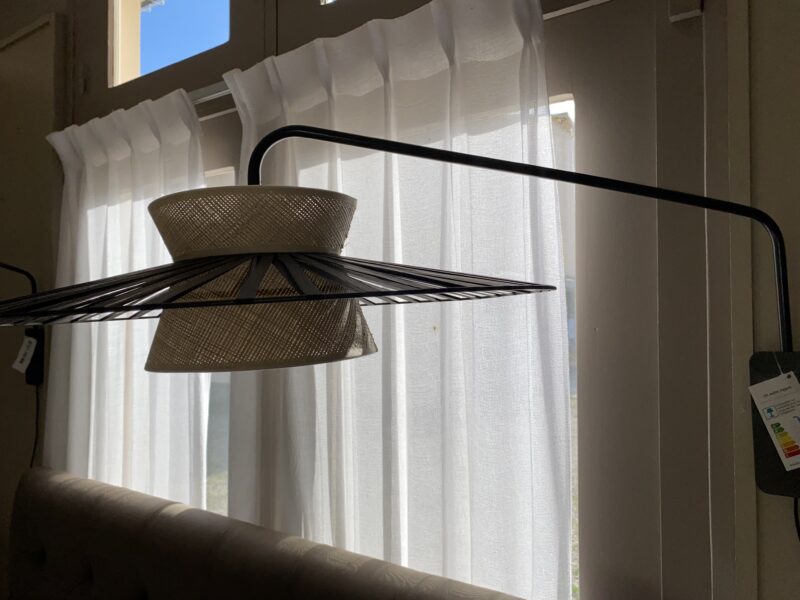 Applique déportée fer et plastique plat