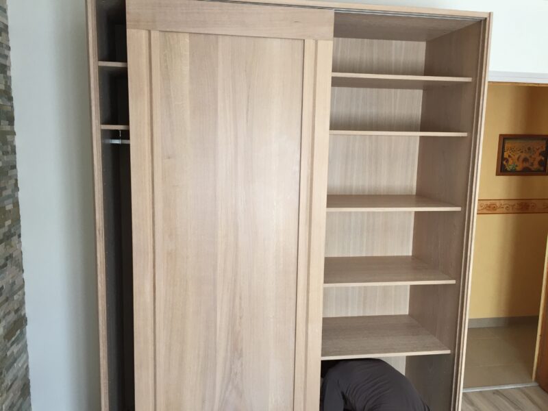 Armoire lingère de taglan sur-mesure en dimension