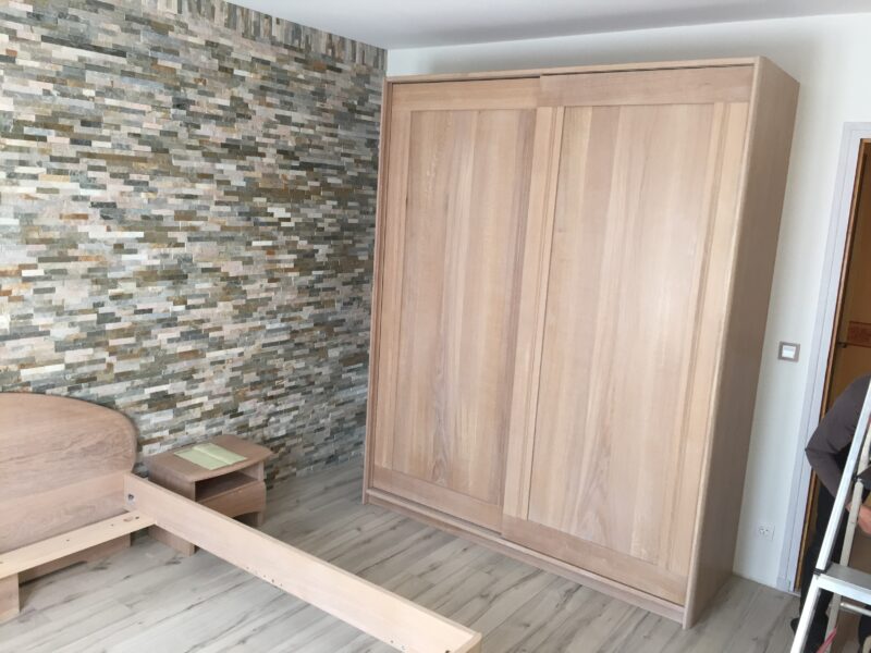 Armoire lingère de taglan sur-mesure en dimension