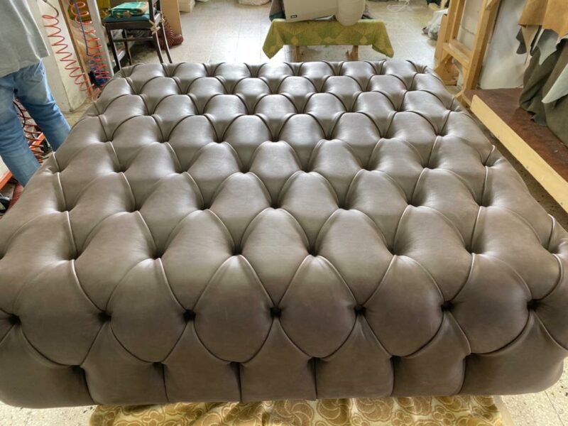 Canapé chesterfield cuir de SAN MARCO