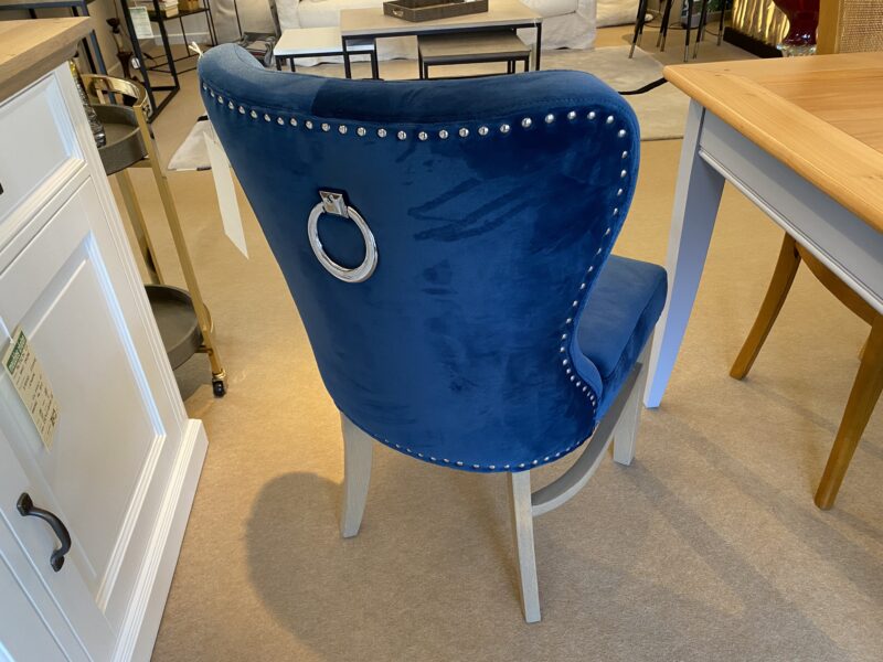chaise genesis valence velour bleu capitonné richmond meubles chalon 07 26 (1)