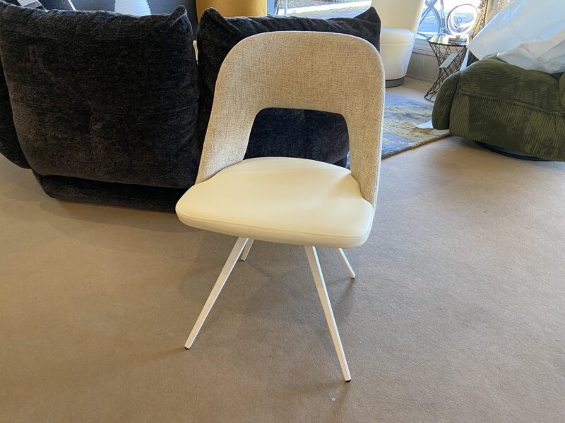 chaise pivotante skaï et tissu evelyne de européa meubles chalon 07500 26000 valence guilherand 07 26 (3)