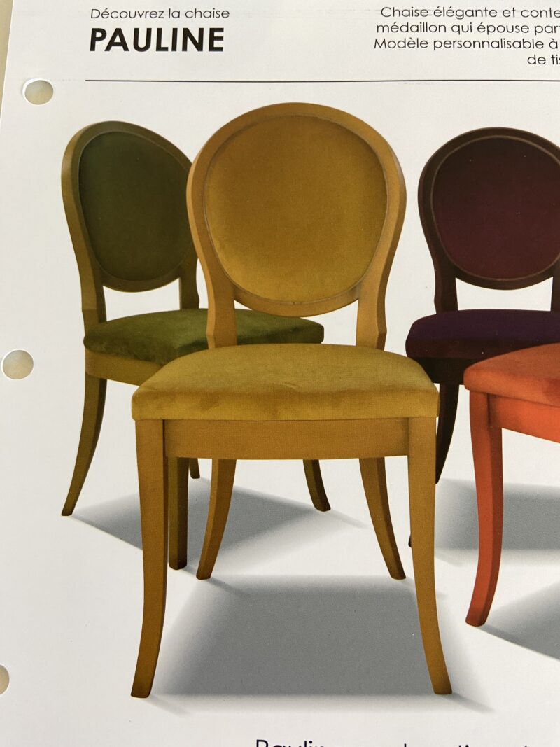chaise style revisité laque valence guilherand meubles chalon paget fabrication francaise haut de gamme ardeche drome (1)