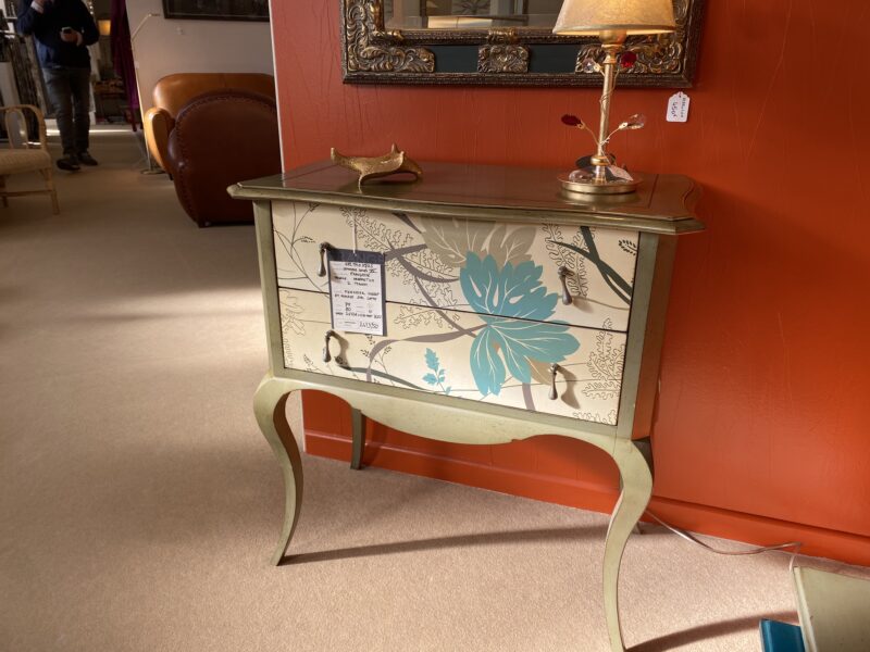 Commode tiroir décor nénuphar