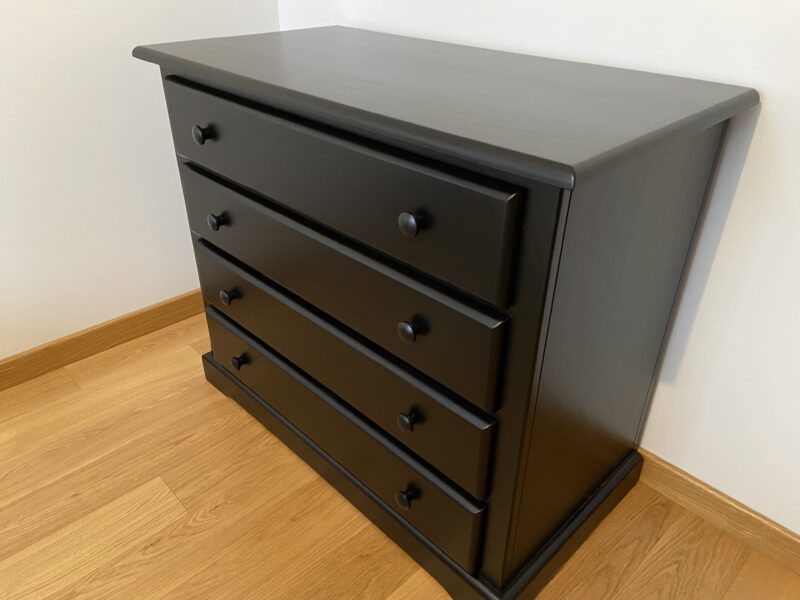 commode 4 tiroirs meubles chalon laque noir decopin valence guilherand (1)