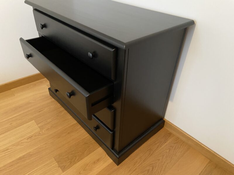 commode 4 tiroirs meubles chalon laque noir decopin valence guilherand (3)