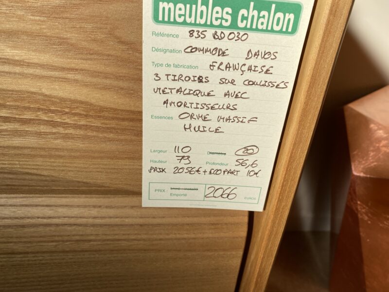 Commode contemporaine epona orme