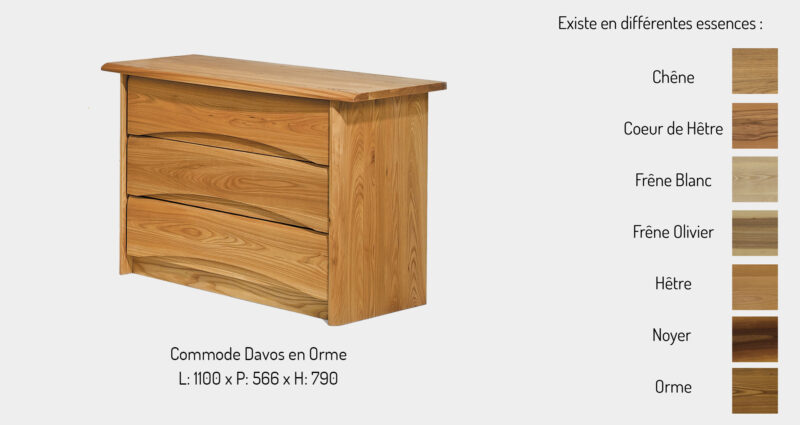 Commode contemporaine epona orme