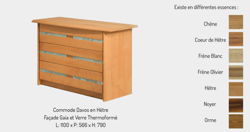 Commode contemporaine epona orme
