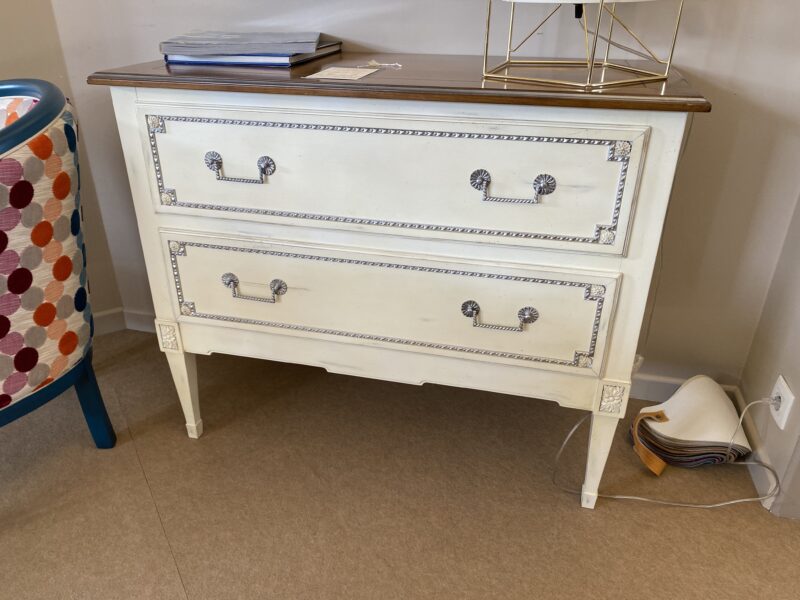 Commode 2 tiroirs style