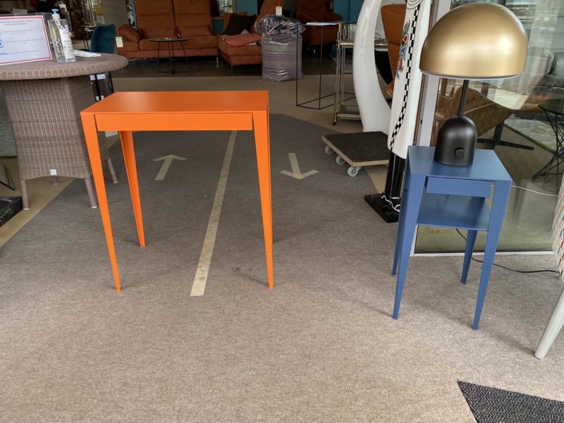 Console métallique 3 tiroirs de L ATELIER FRANCAIS DU DESIGN