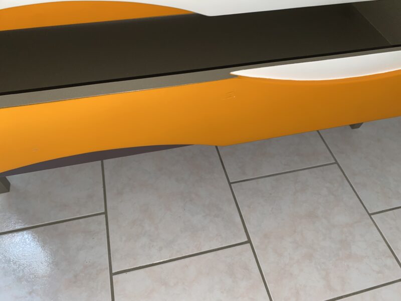 détail tiroirs commode vague de BATEL meubles chalon 07500 26000
