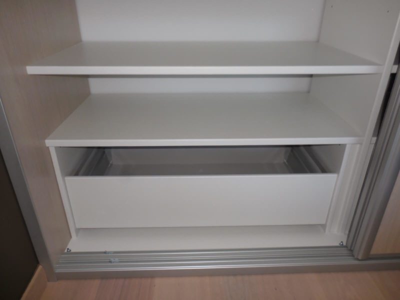 Dressing chambre portes coulissantes 1 seul remplissage