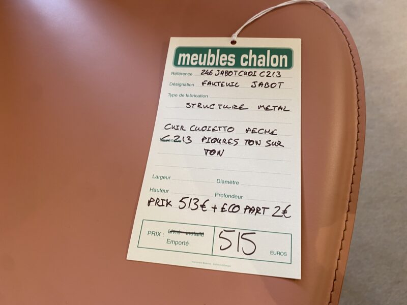 fauteuil jabot chaise valence guilherand 07 26 airnova cuir rigide meubles chalon (3)