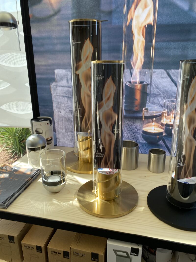 Lampe déco à l'éthanol