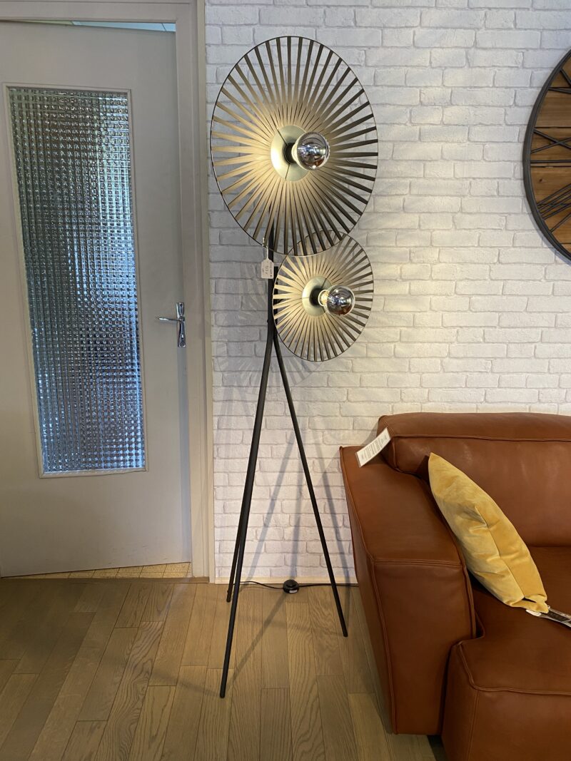 Lampadaire cinéma 2 lumières