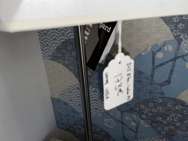 Lampe design abat jour géométrique