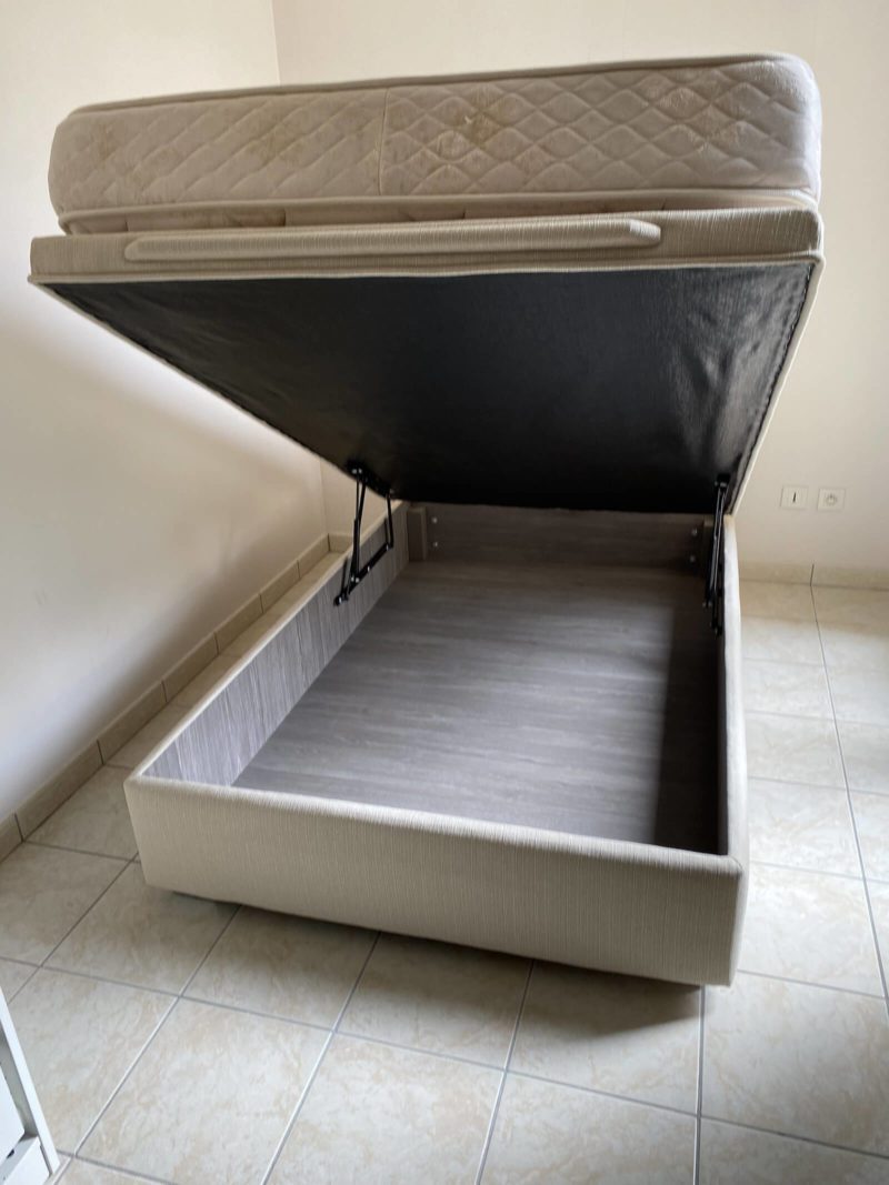 Lit-coffre abattable 120x190 cm de Literie du Comtat