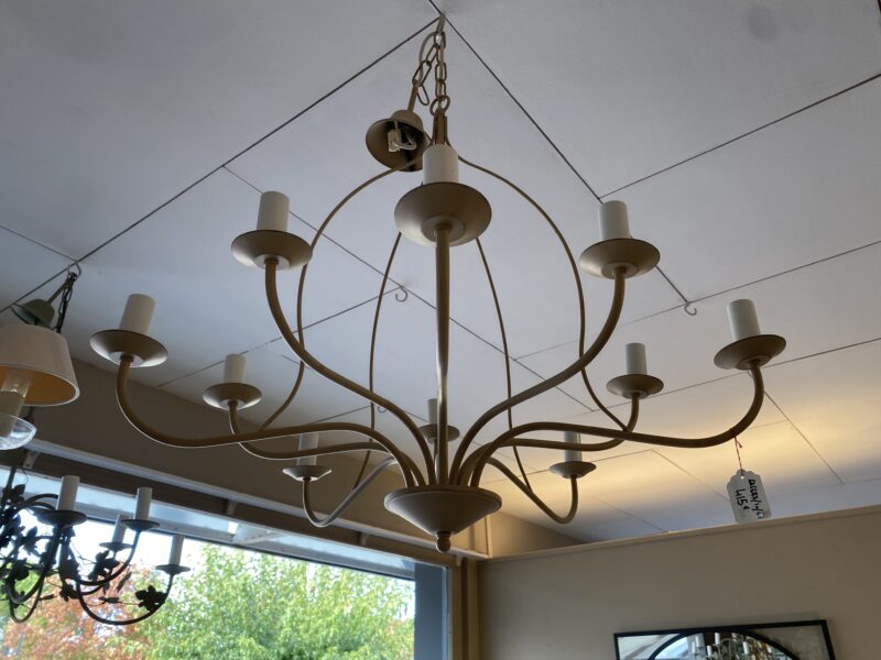 Lustre grand charme coloris mastic