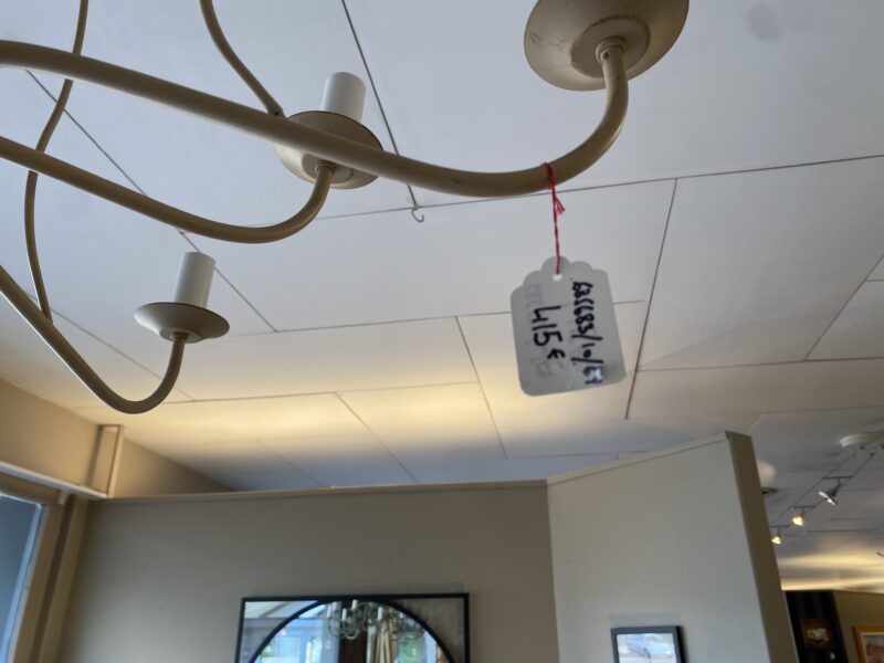 Lustre grand charme coloris mastic