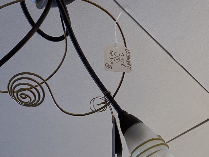 Plafonnier 3 lumières luce piu