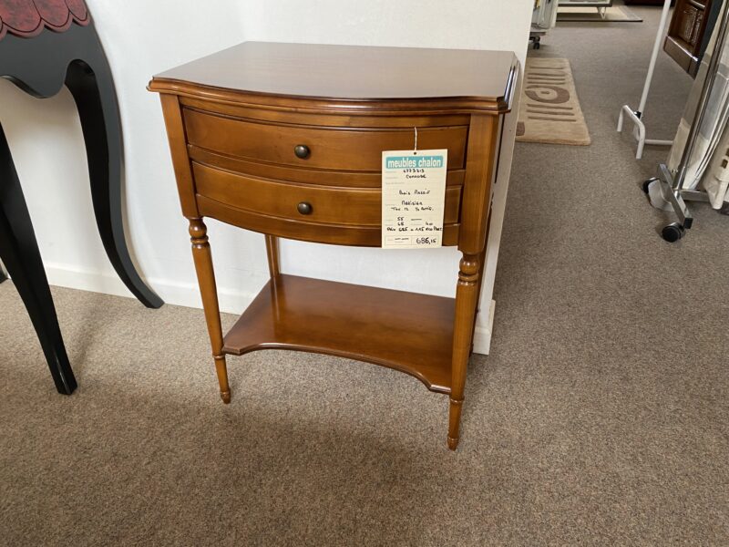 Commode haute merisier massif et placage