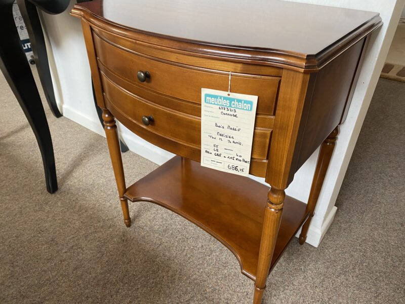 Commode haute merisier massif et placage