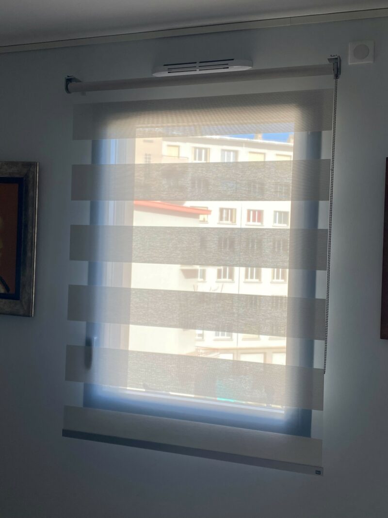 store a enroulement tissu voilage semi occultant