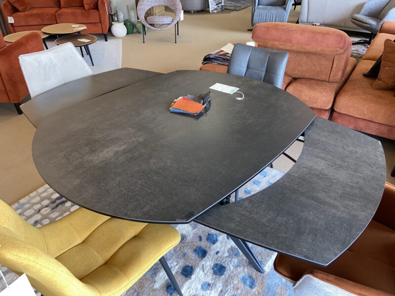 table céramique sur verre pivotante 2 allonges girardeau meubles chalon valence guilherand 26 07 (1)