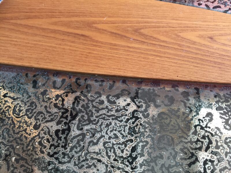 Table EPONA orme et verre thermo-formé