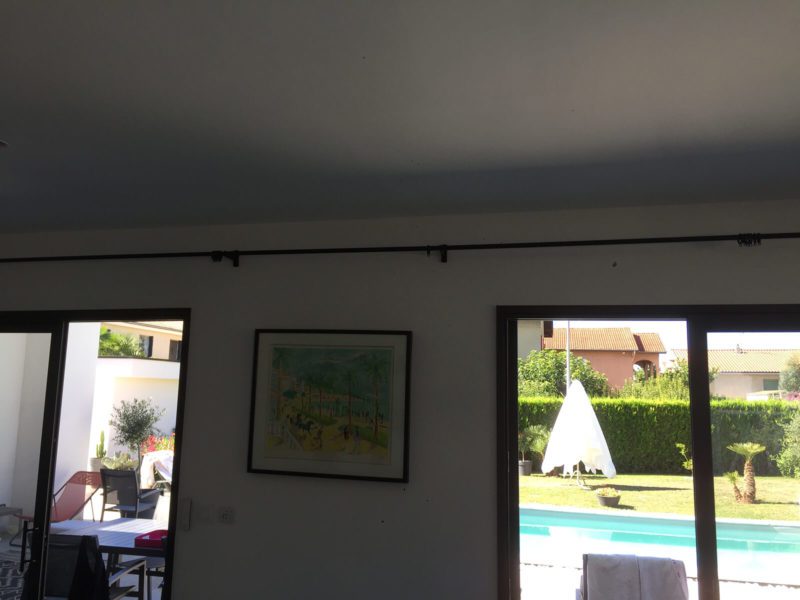 tringle a rideaux grande longueur