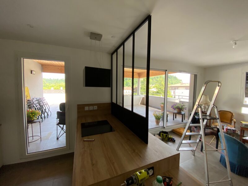 verriére NEVES métal et verre meuble chalon 07500 26000 valence guilherand 07 26 pose (2)